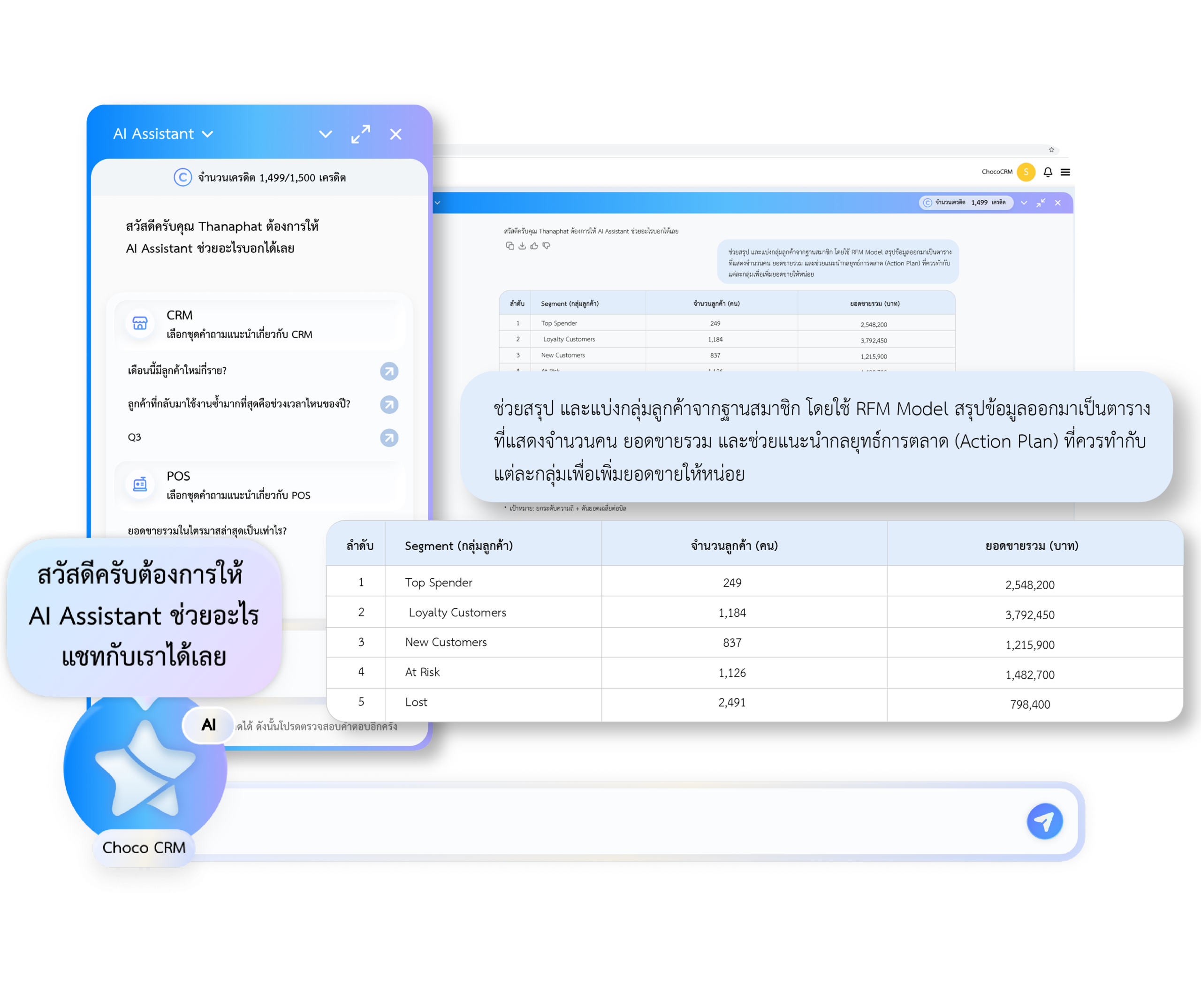 AI CRM Assistance Website