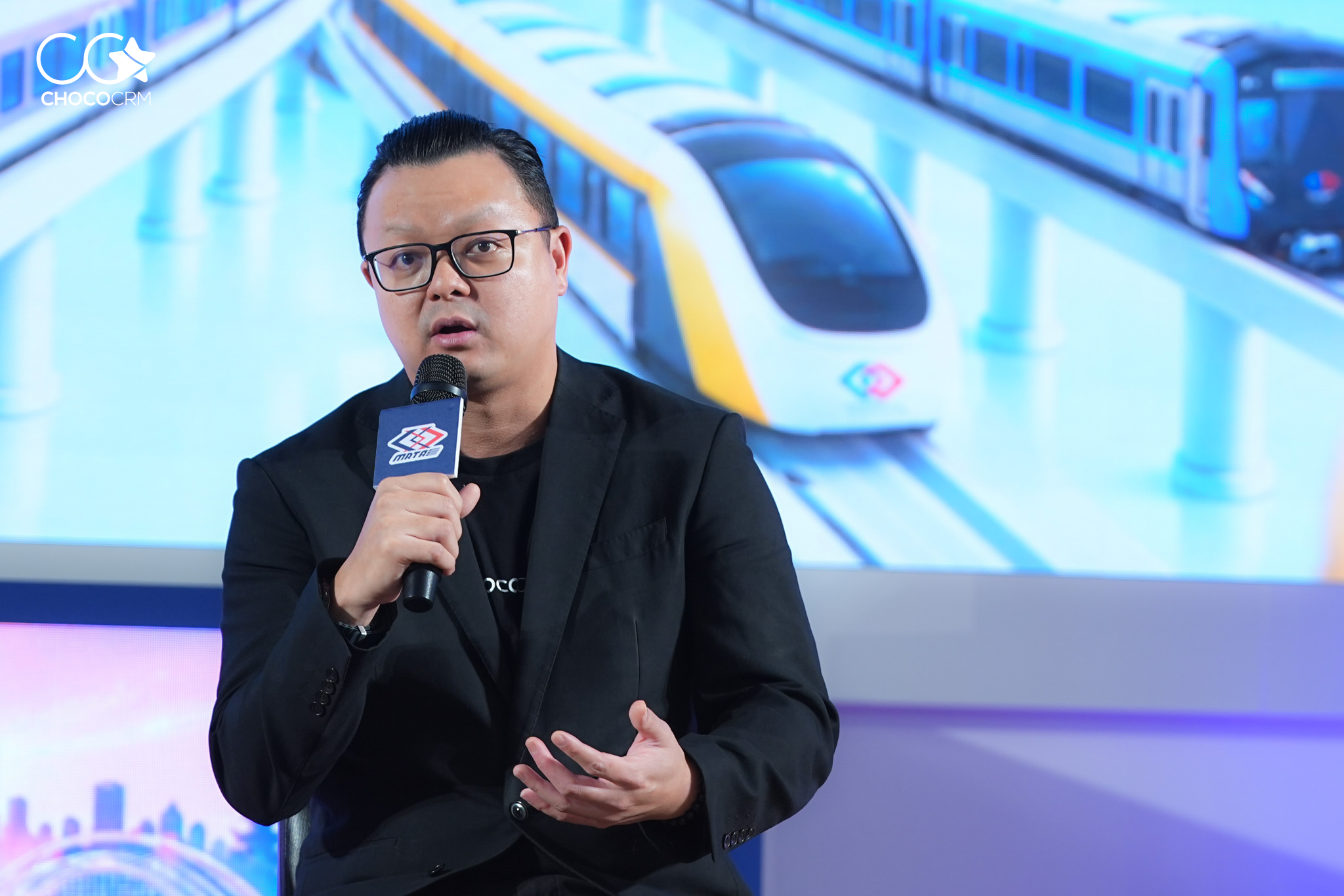 ผู้บริหาร ChocoCRM ร่วมเสวนาเรื่อง CRM ในงานครบรอบ 10 ปี รถไฟฟ้าสายสีม่วง